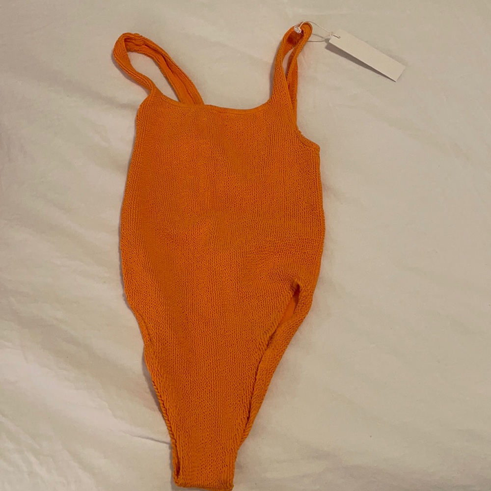 NWT youswim aplomb one piece in marigold.
